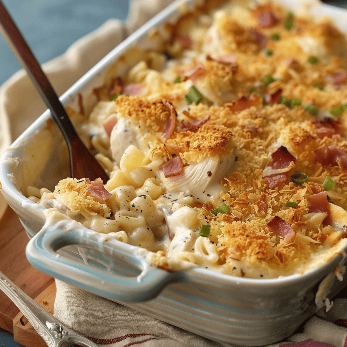 Chicken Cordon Bleu Casserole Recipe