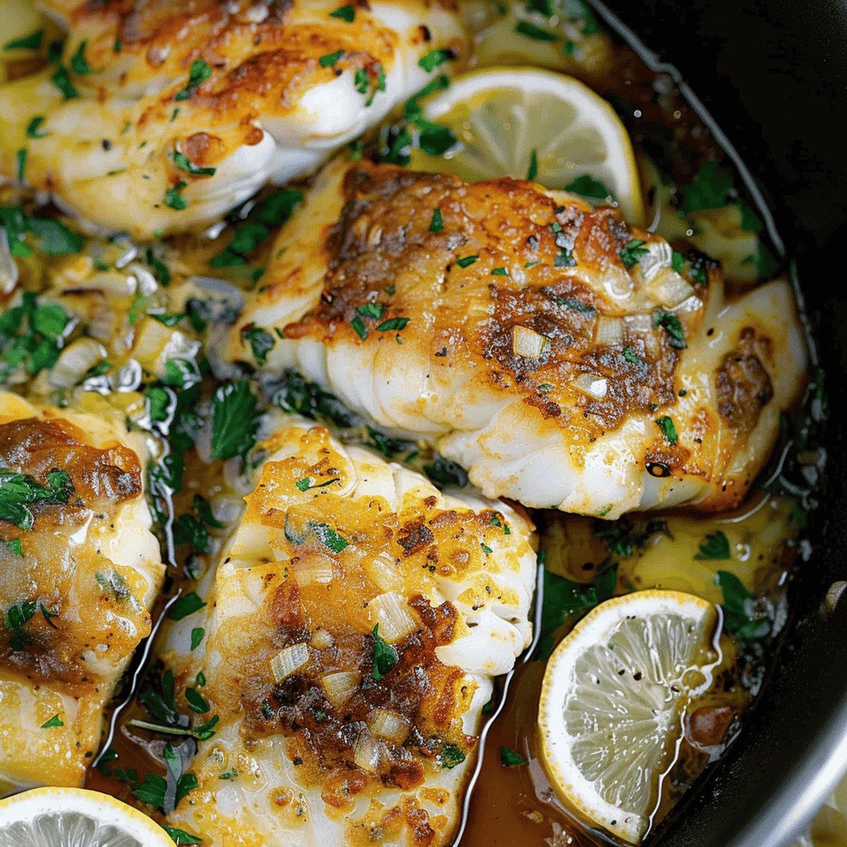 Lemon Garlic Baked Cod Recipe