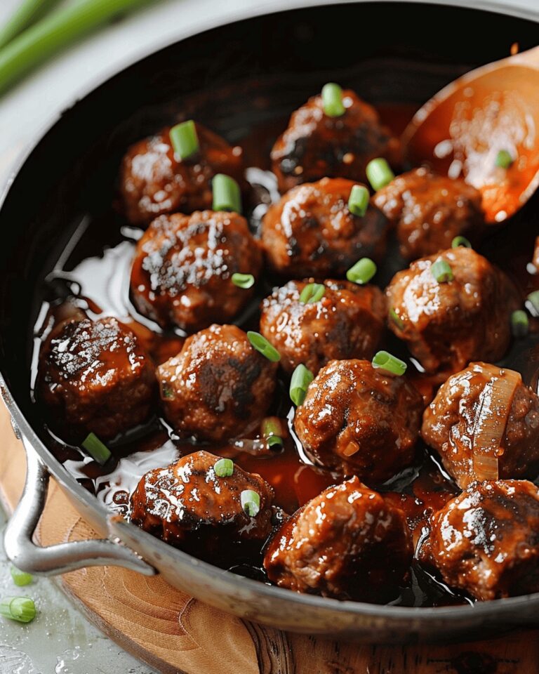 Epic Mongolian Meatballs Recipe