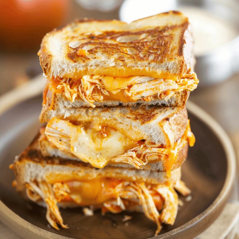 Buffalo Chicken Grilled Cheese Sandwich Recipe