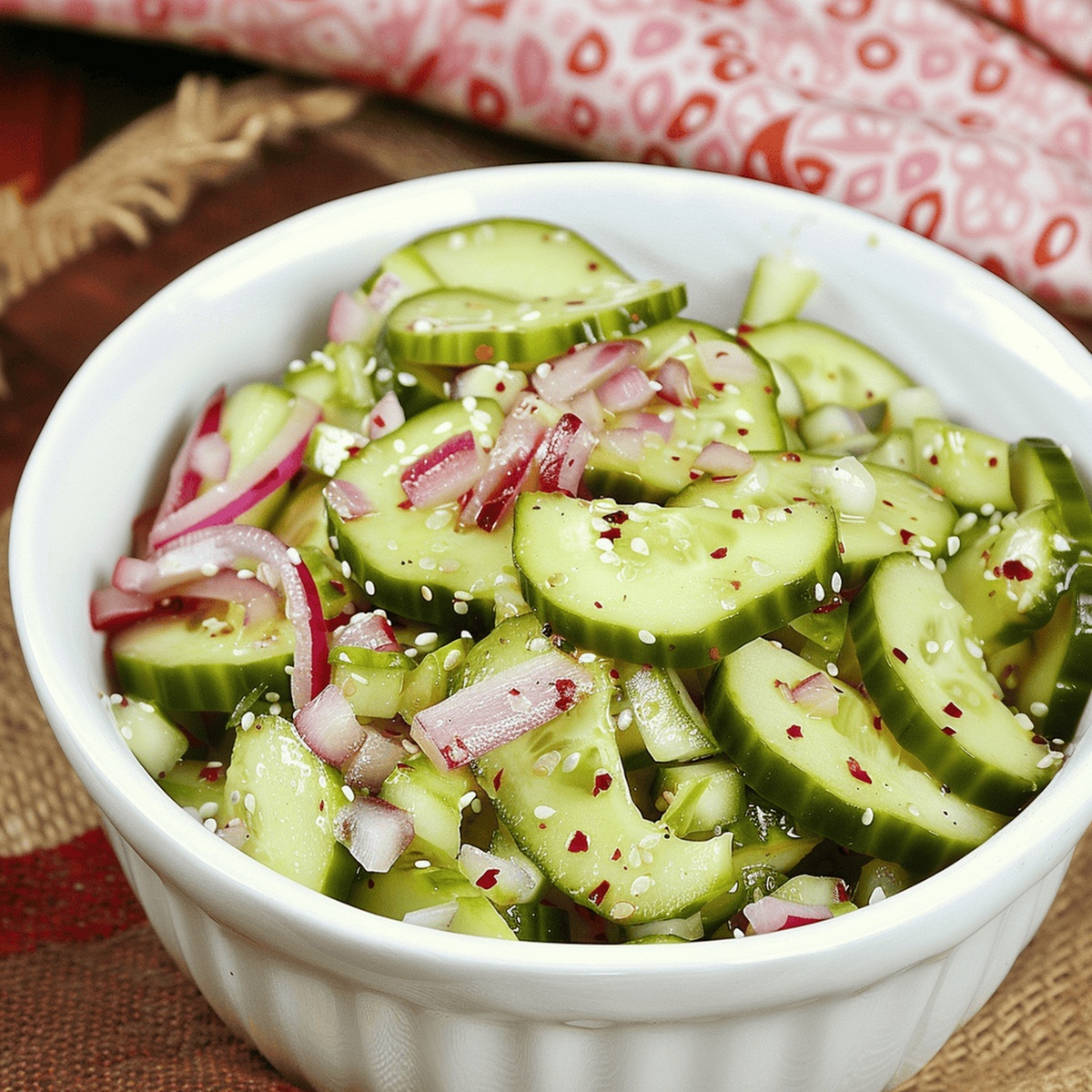 Asian Cucumber Salad Recipe