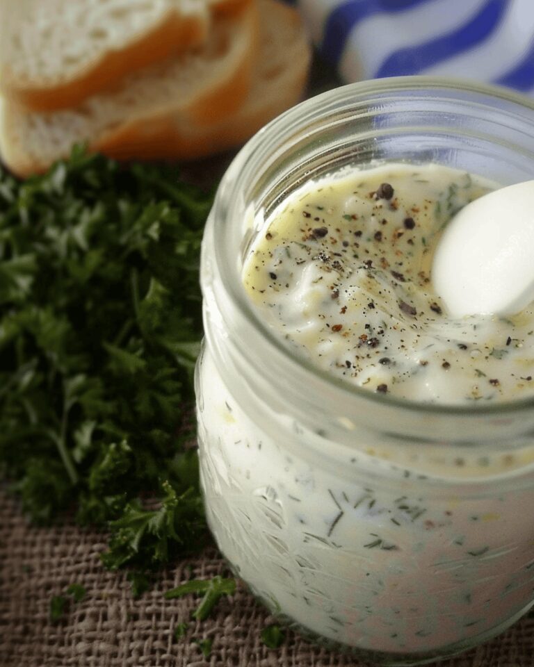 Tangy Homemade Ranch Dressing Recipe
