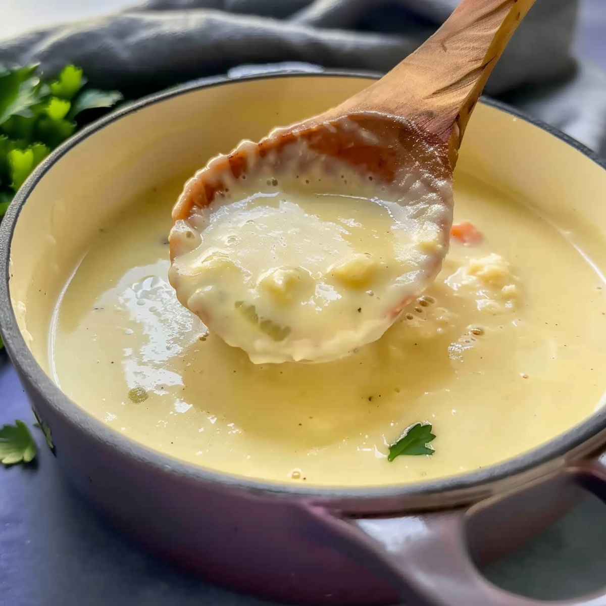 Creamy Homestyle Chicken Soup Recipe