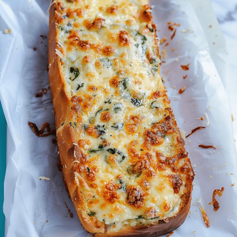 Absolutely Outrageous Cheesy Garlic Bread Recipe