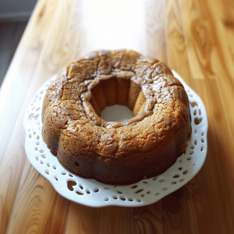 Fresh Apple Bundt Cake Recipe