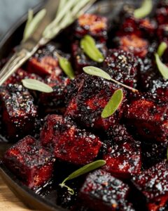 Bold Blackberry Glazed Tofu Recipe
