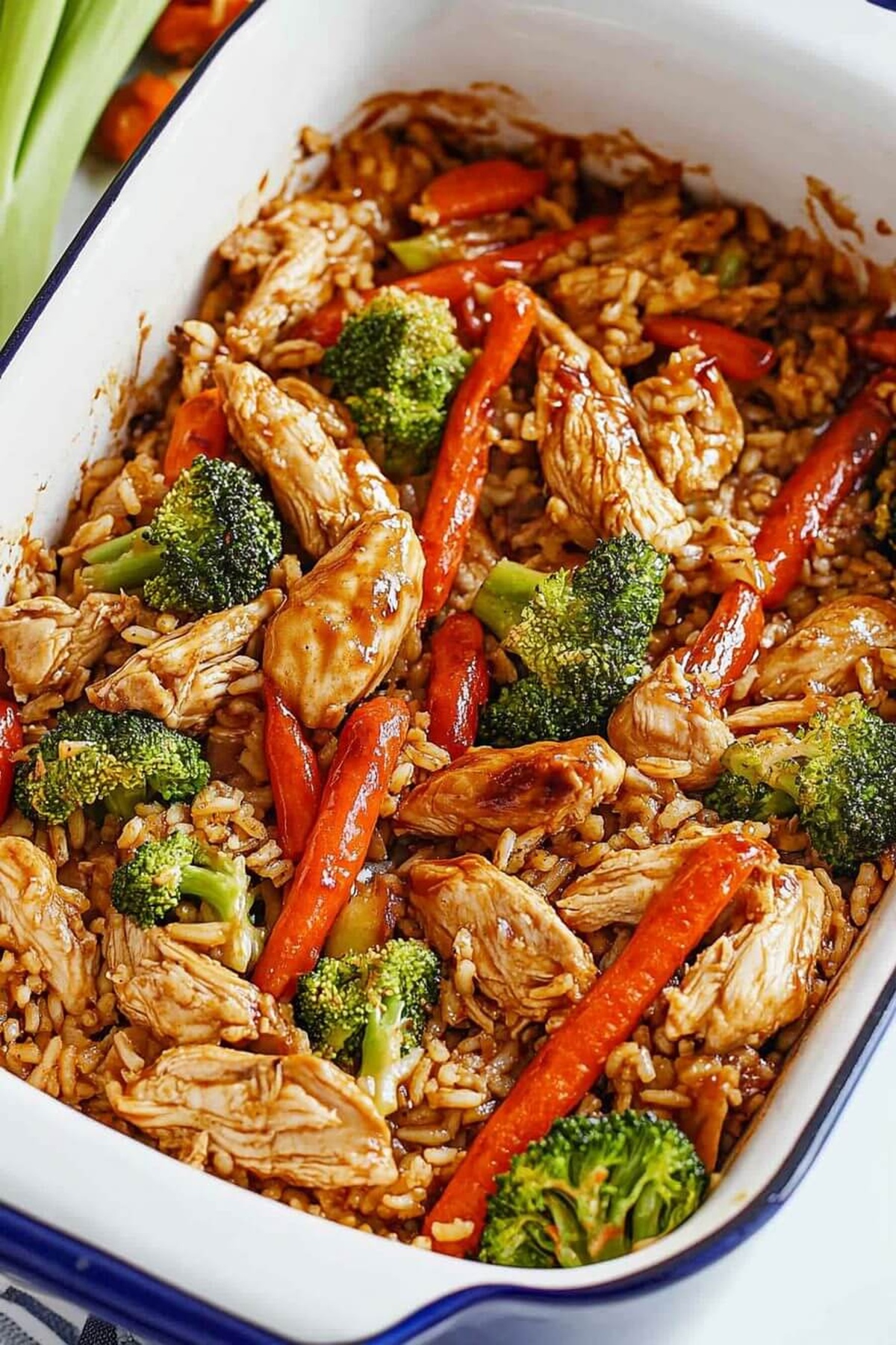 Hearty Teriyaki Chicken and Rice Casserole Recipe