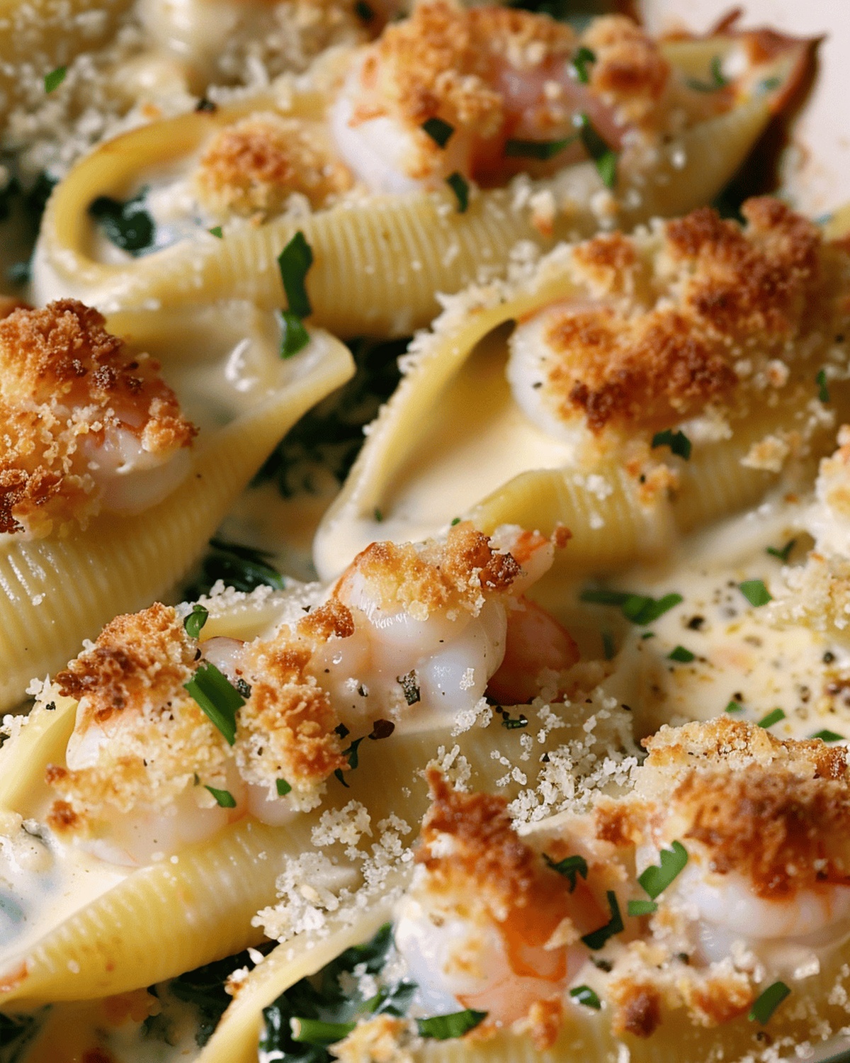Succulent Seafood Stuffed Shells Recipe