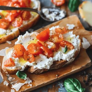 Simple Ricotta Toast Recipe