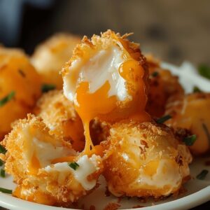 Homemade Fried Cheese Bites Recipe
