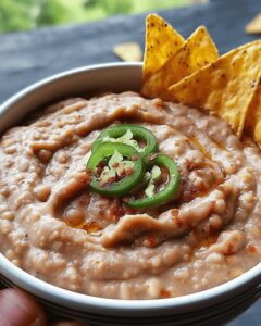 Fiery Bean Dip Recipe