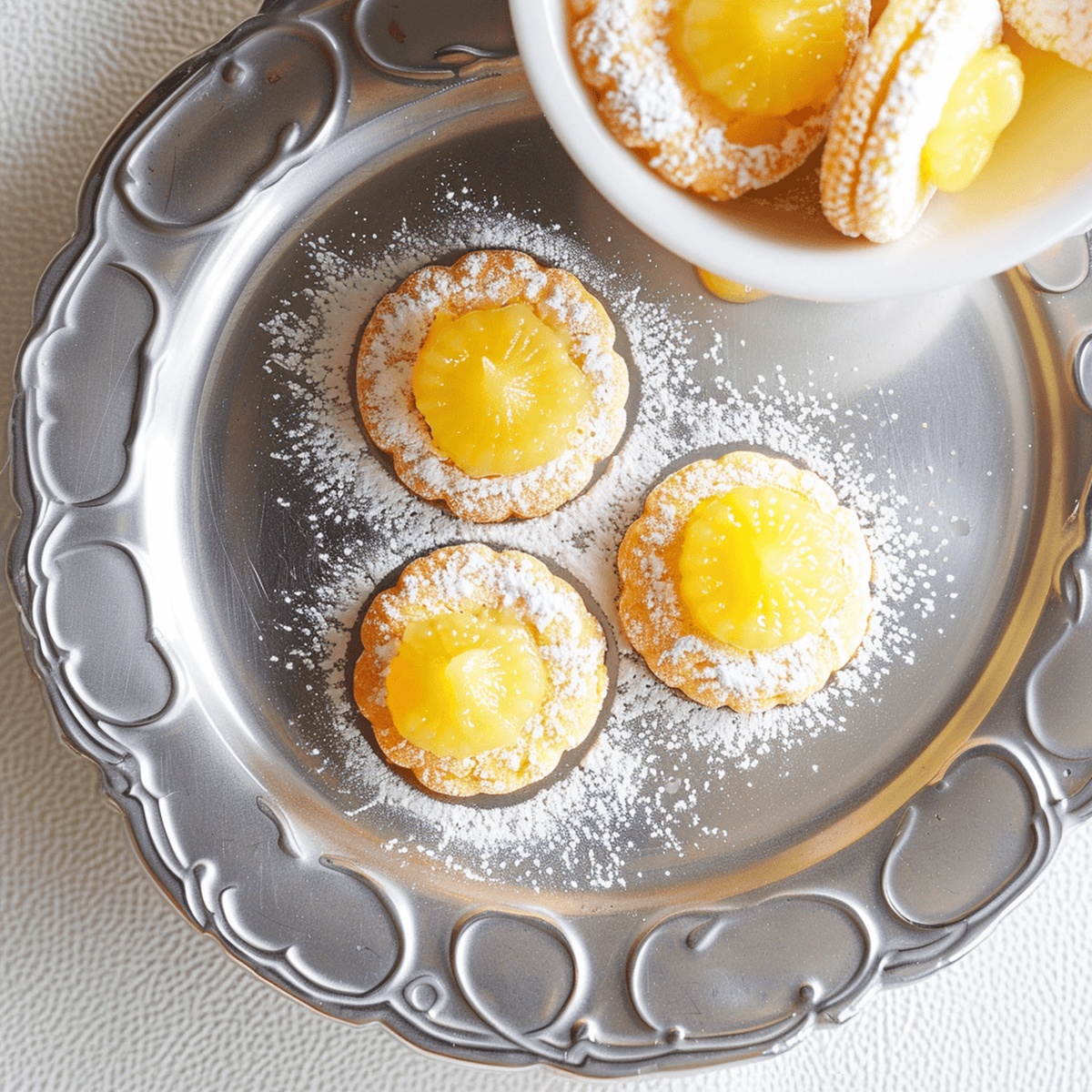 Lemon Curd Cookies Recipe