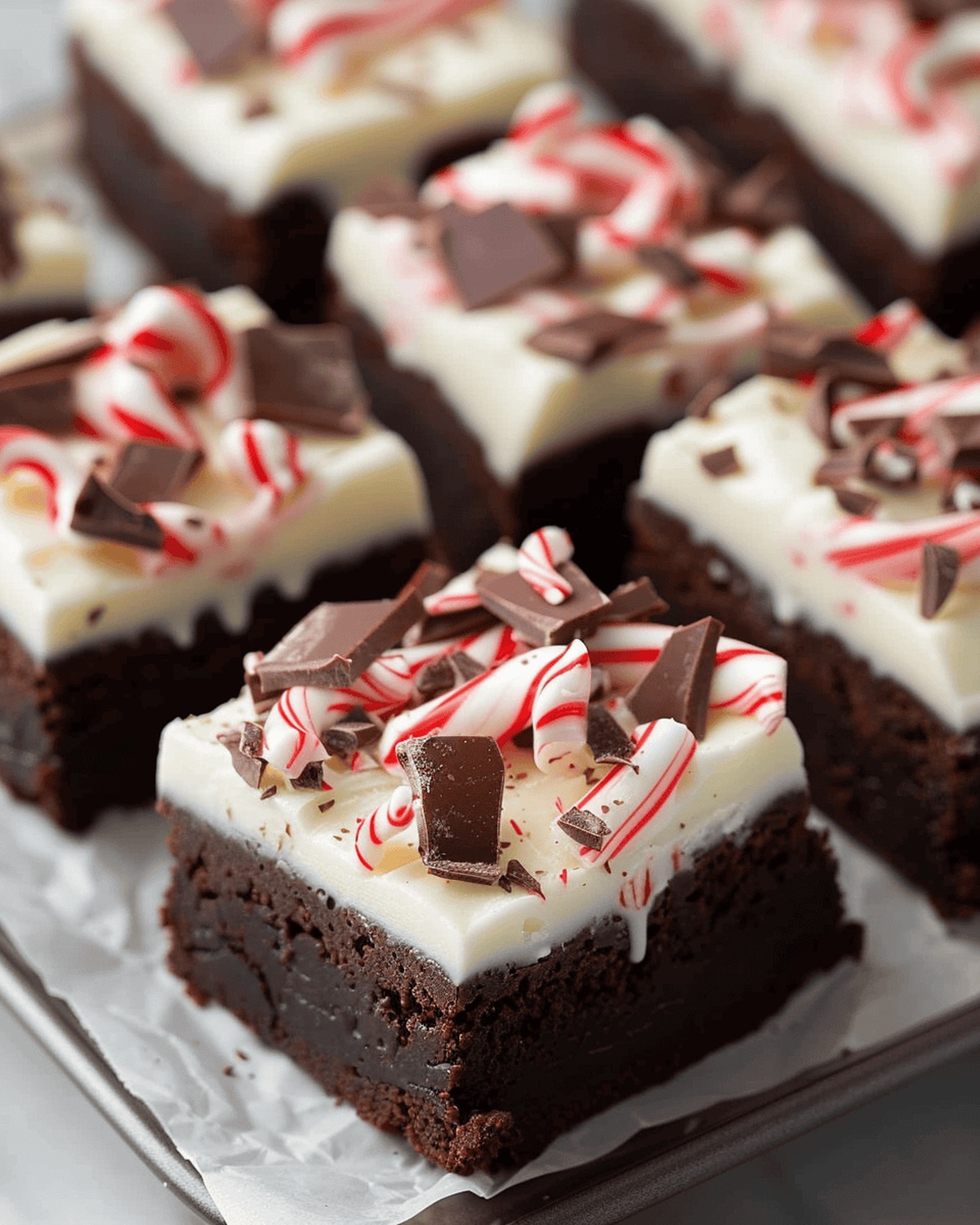 Rich Peppermint Brownies Recipe