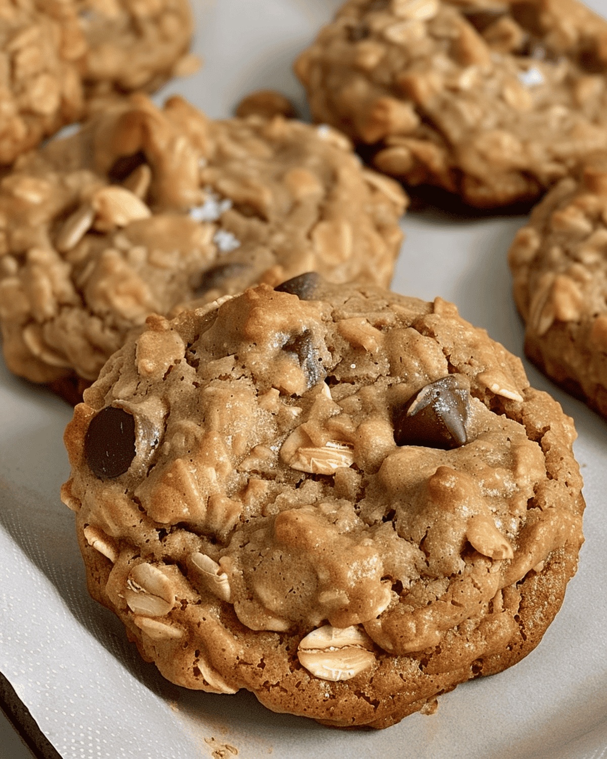 Soft Peanut Butter Oatmeal Cookies Recipe