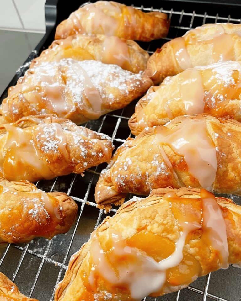 Heavenly Fried Peach Pies Recipe