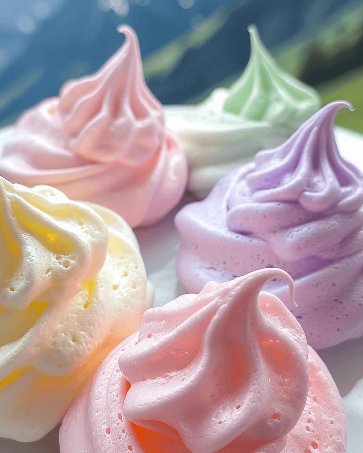 Fluffy Jello Whipped Meringues Recipe