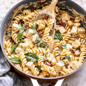Creamy Sun Dried Tomato Chicken Pasta Recipe