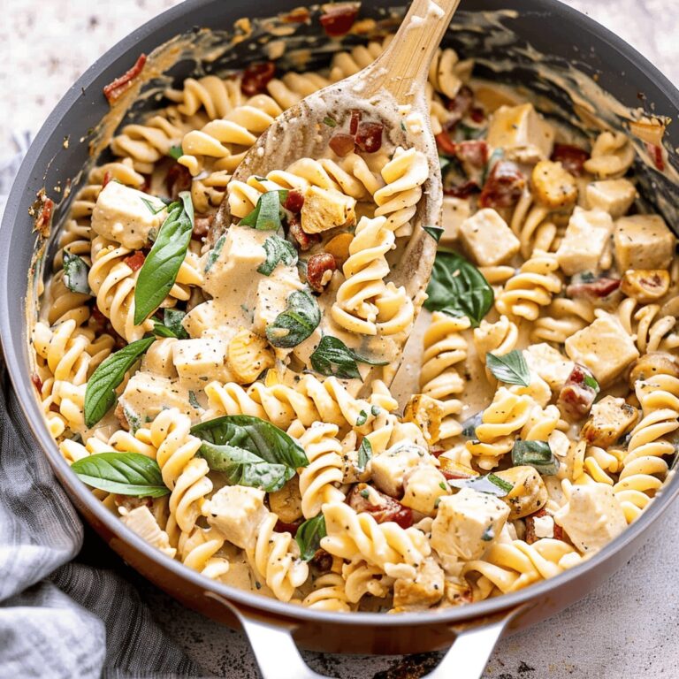 Creamy Sun Dried Tomato Chicken Pasta Recipe