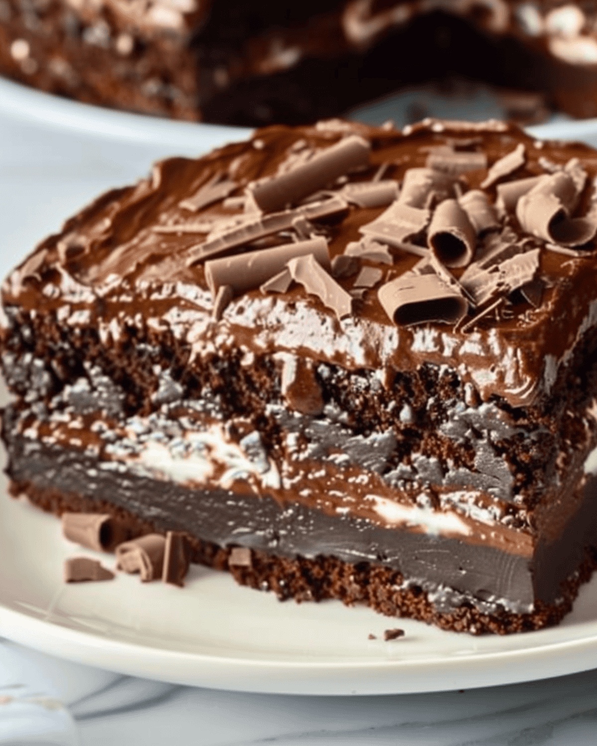 Luscious Chocolate Layer Cake Recipe