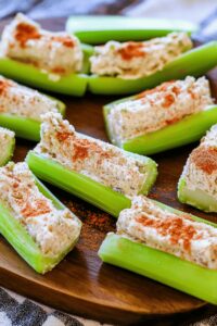Stuffed Celery Sticks with Creamy Pecan Filling Recipe
