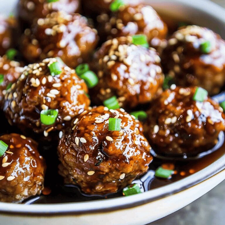 Korean BBQ Meatballs Recipe