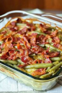 Crispy Smothered Green Beans Recipe