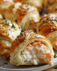 Crispy Crab & Cheese Stuffed Crescent Puffs Recipe