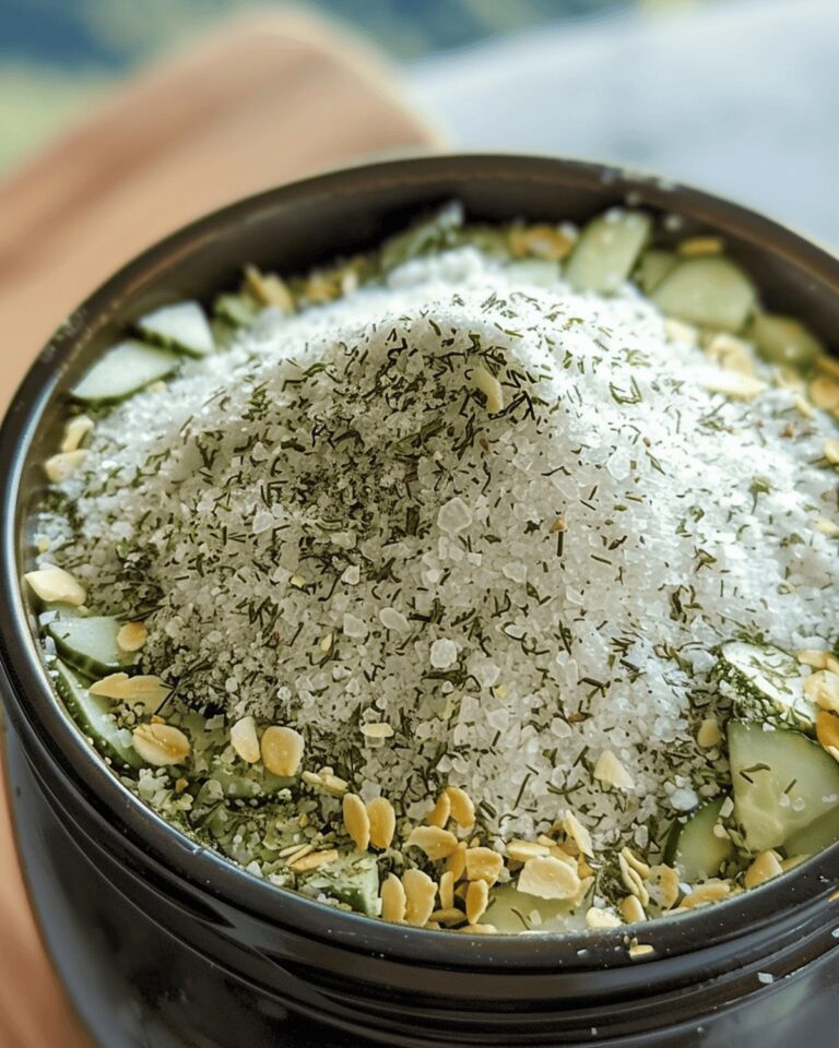 Tangy Dehydrated Tzatziki Recipe