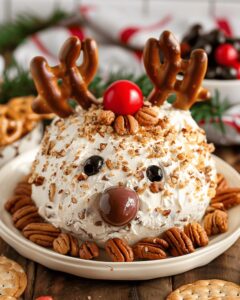 Festive Reindeer Cheese Recipe
