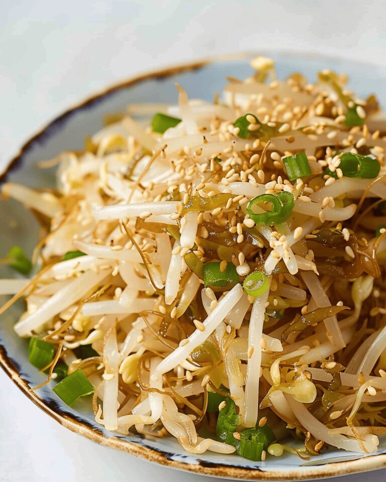 Refreshing Korean Bean Sprout Salad Recipe
