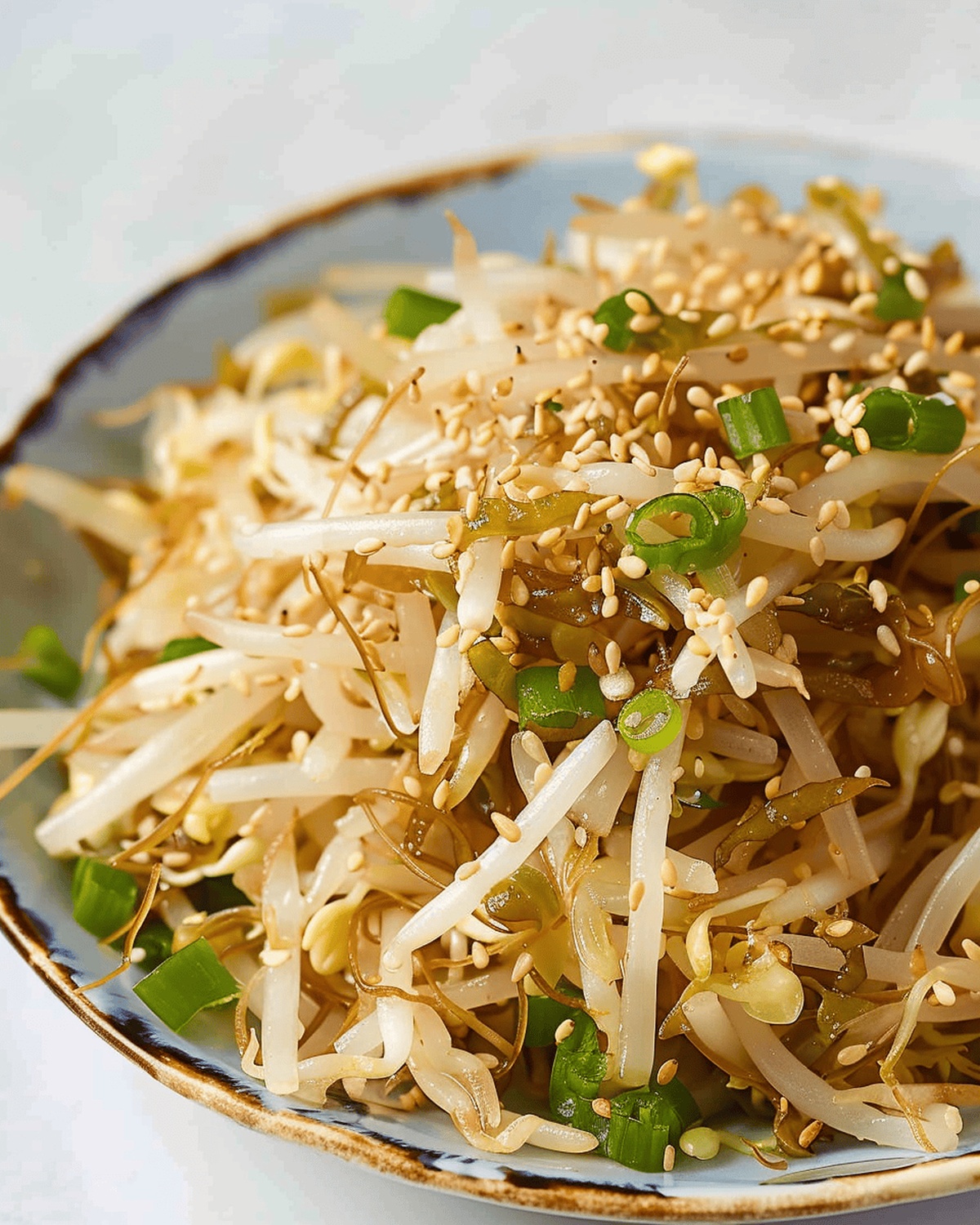 Refreshing Korean Bean Sprout Salad Recipe