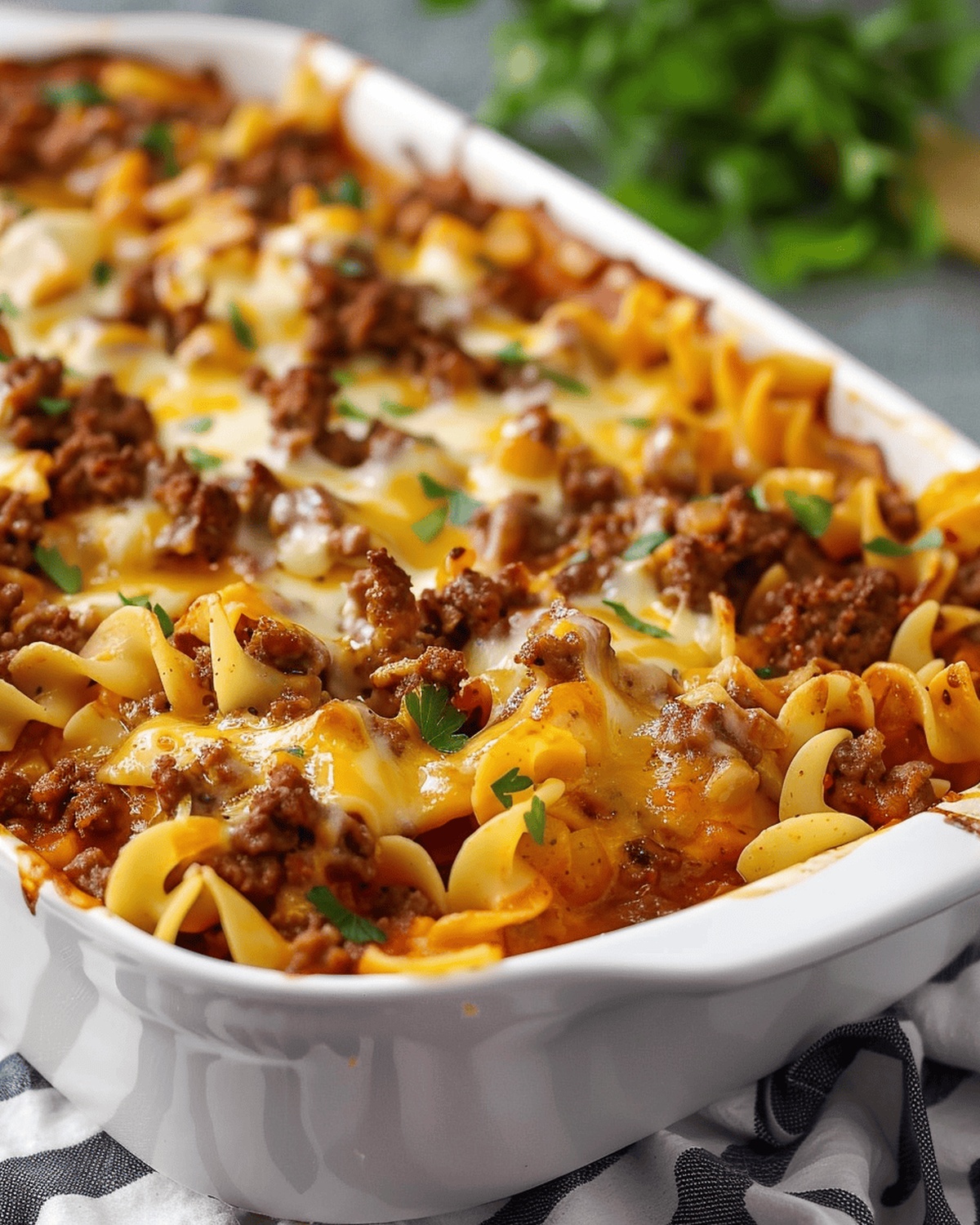 Sour Cream Beef Noodle Bake Recipe
