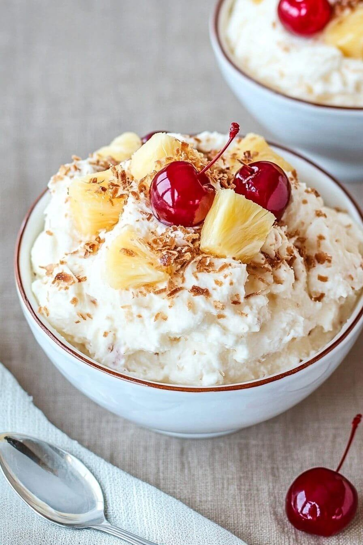 Tropical Pineapple Coconut Fluff Recipe