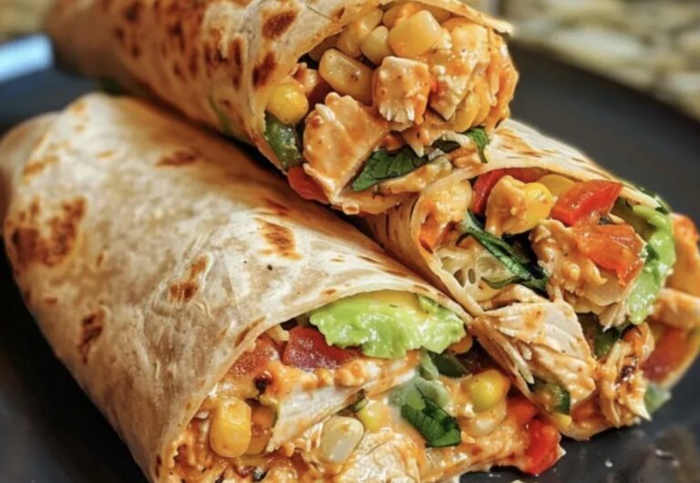 Tangy Southwest Chicken Wrap Recipe