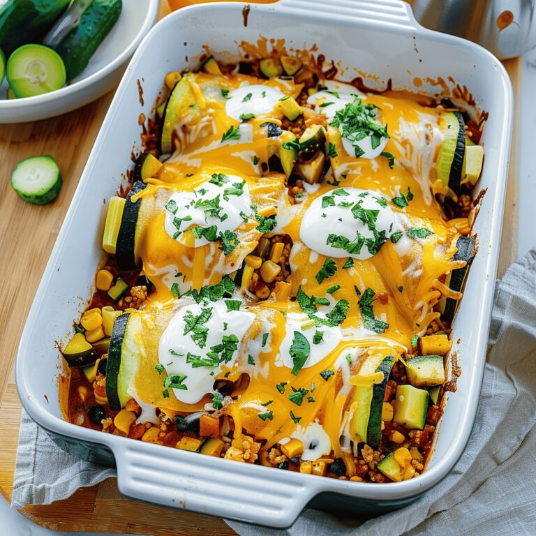 Zucchini Enchilada Roll Ups Recipe