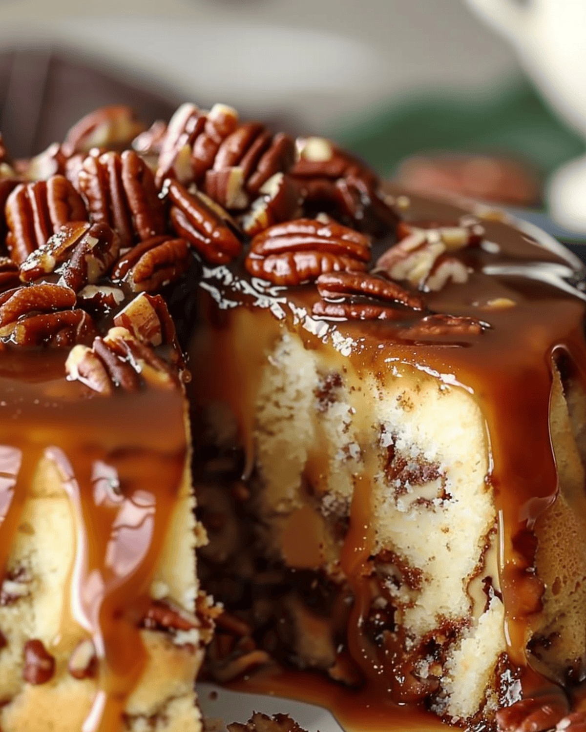 Heavenly Butter Pecan Cake Recipe