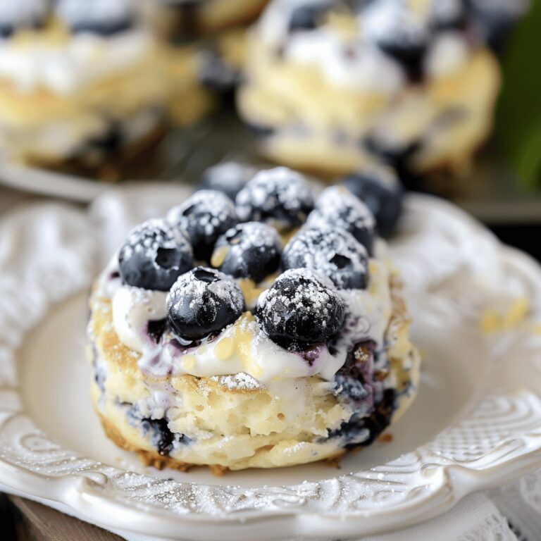 Blueberry Bliss Cakes Recipe