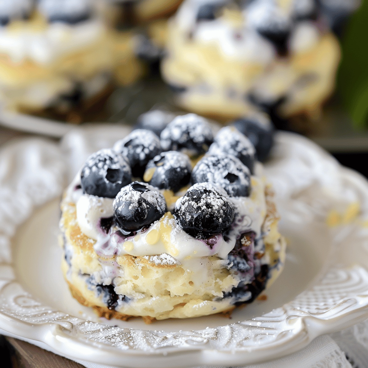 Blueberry Bliss Cakes Recipe