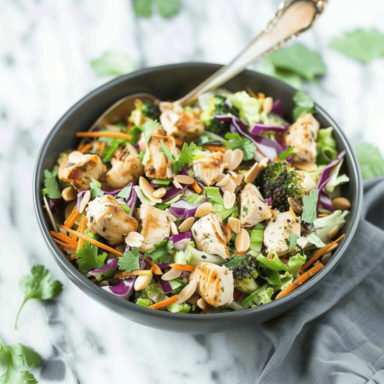 Zesty Asian Chopped Chicken Salad Recipe