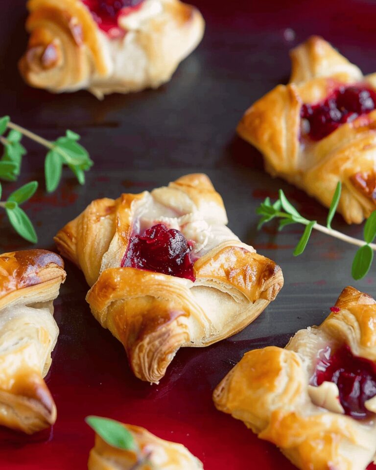 Irresistible Cranberry Brie Bites Recipe