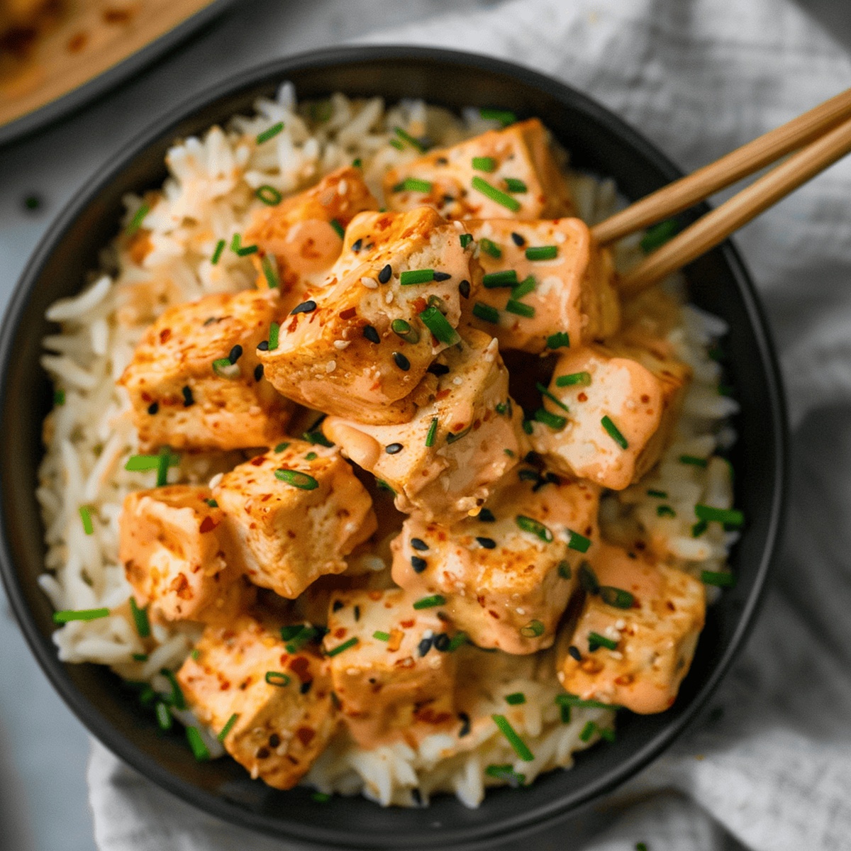 Crispy Bang Bang Tofu Recipe