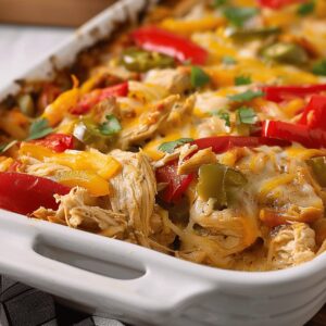 Chicken Fajita Casserole Recipe