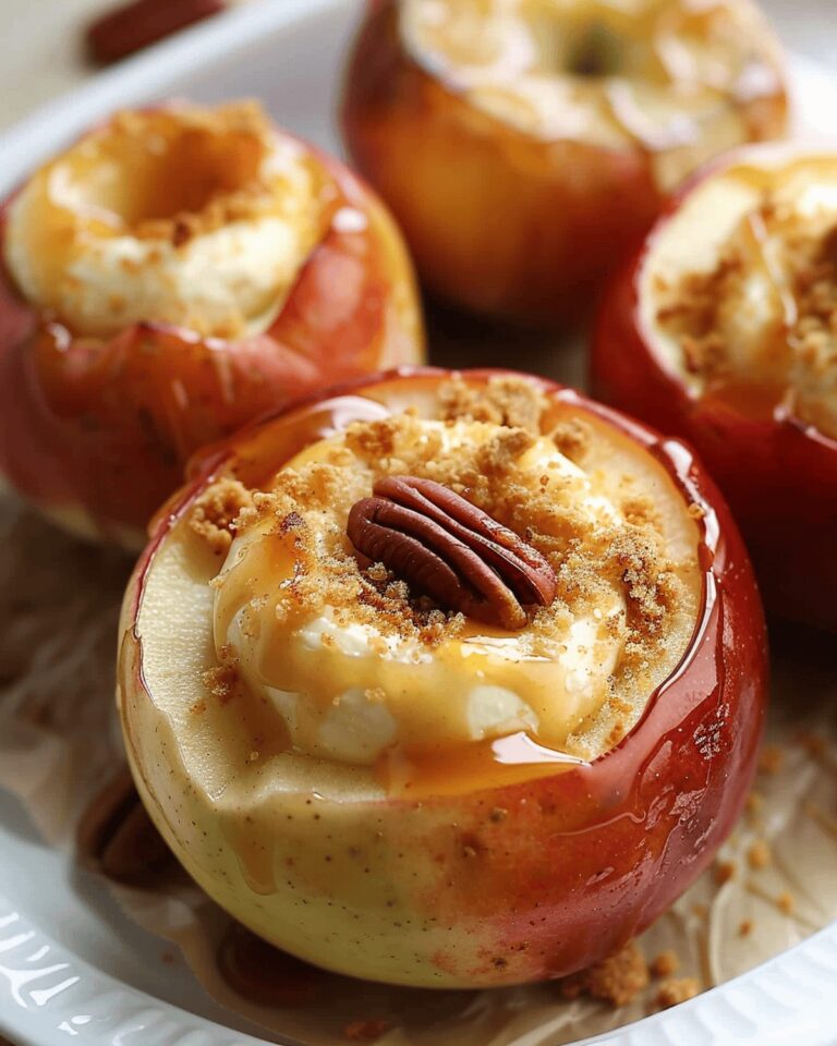 Heavenly Cheesecake Baked Apples Recipe