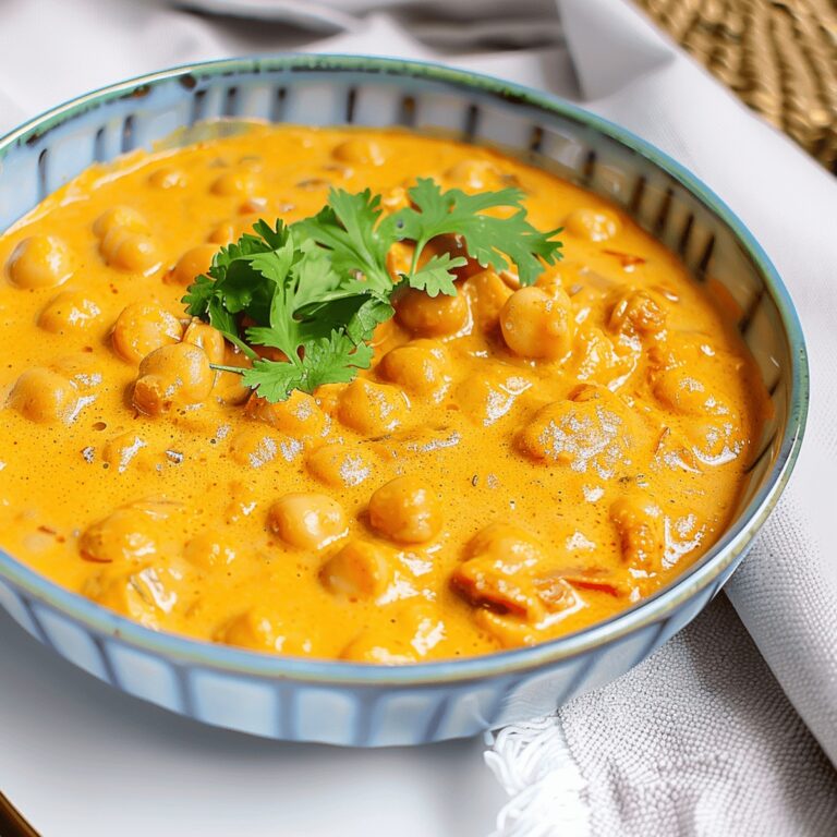 Creamy Coconut Chickpea Curry Recipe