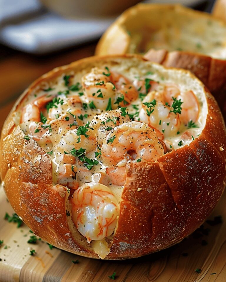 Hearty Seafood Bread Bowl Soup Recipe