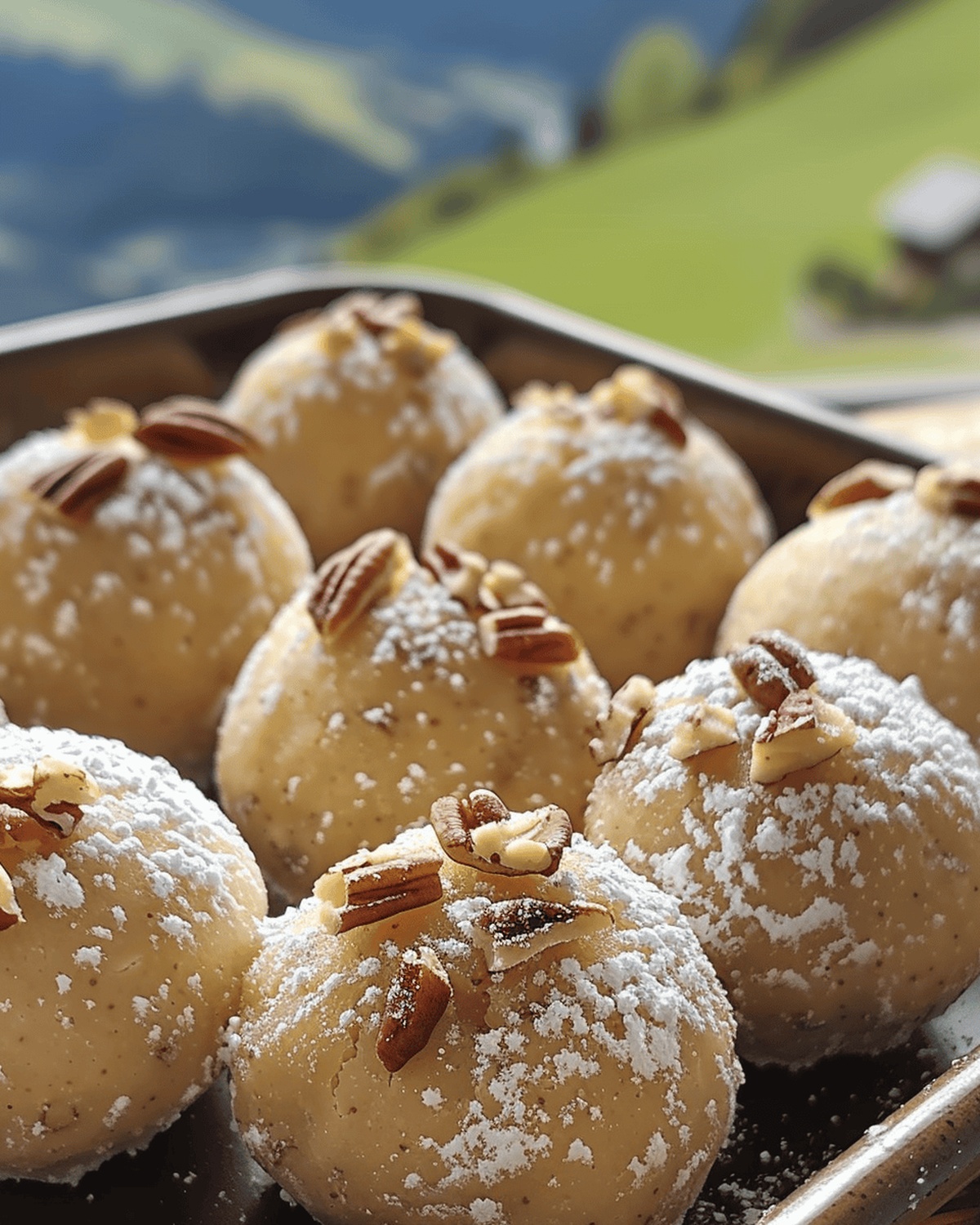 Heavenly Maple Pecan Balls Recipe