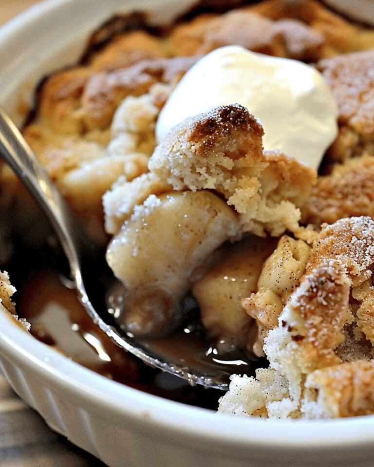 Cinnamon Apple Cobbler Recipe