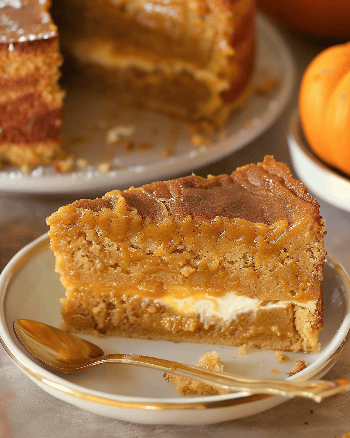 Luscious Pumpkin Layer Cake Recipe
