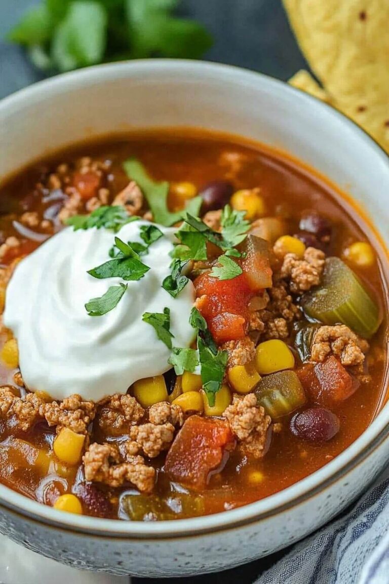 Hearty Taco Soup Recipe