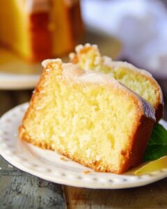 Lemon Sour Cream Pound Cake Recipe